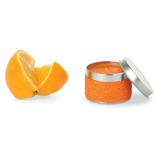 Świeczka zapachowa pomarańczowy IT2873-10 