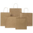 Torba z papieru Kraft ze skręconymi uchwytami – 31 x 12 x 31 cm Kraftowy brąz 1ZM00906 (7) thumbnail