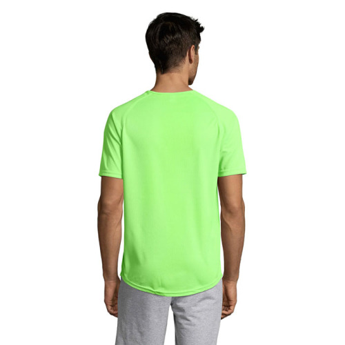 SPORTY Męski T-SHIRT 140g Neon green S11939-NG-3XL (1)