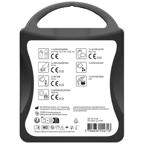 MyKit Zestaw pierwszej pomocy - Podróż Plus Przezroczysty czarny 1Z250807 (4)