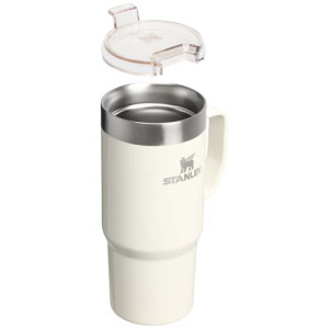 Kubek termiczny Stanley Everyday Suburban 473 ml wykonany z recyklingowanej stali nierdzewnej Kremowy