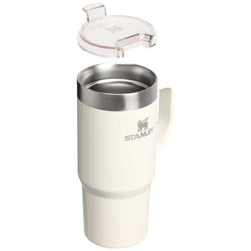 Kubek termiczny Stanley Everyday Suburban 473 ml wykonany z recyklingowanej stali nierdzewnej Kremowy 10097810 