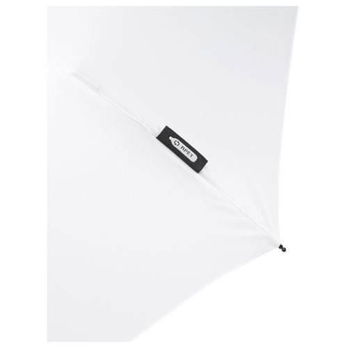 Składany wiatroodporny parasol 51 cm z PET z recyklingu Birgit Biały 10914501 (6)