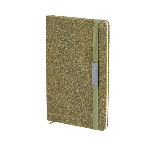 Zestaw upominkowy, notatnik ok. A5, długopis, pudełko podarunkowe Zielony VA392-06 (1)