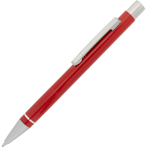 Długopis metalowy półżelowy ALMEIRA Czerwony 374105 