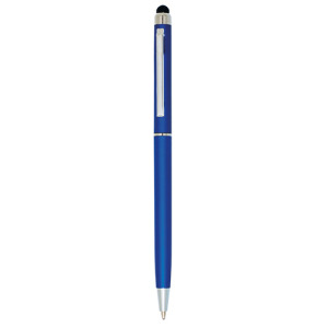 Plastikowy długopis z touchpenem / Bric Royal blue