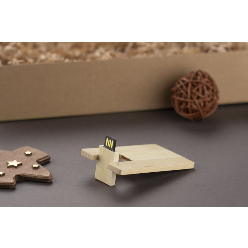 Pamięć USB WOODCART 16 GB Brązowy 44093 (6)