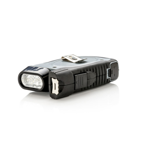 Miara 5m, latarka LED Szary, czarny P113.271 (3)