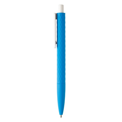 Długopis X3 z przyjemnym w dotyku wykończeniem niebieski V1999-11 (1)