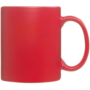 Kubek ceramiczny do sublimacji zmieniający kolor SIRMIONE 300 ml Czerwony