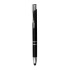 Plastikowy długopis z touchpenem / Strix Czarny IP13148011  thumbnail