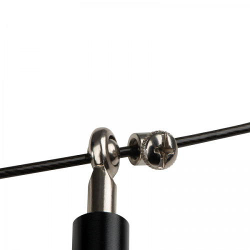 Skakanka z metalowymi rączkami MORITZ Czarny 5117203 (5)