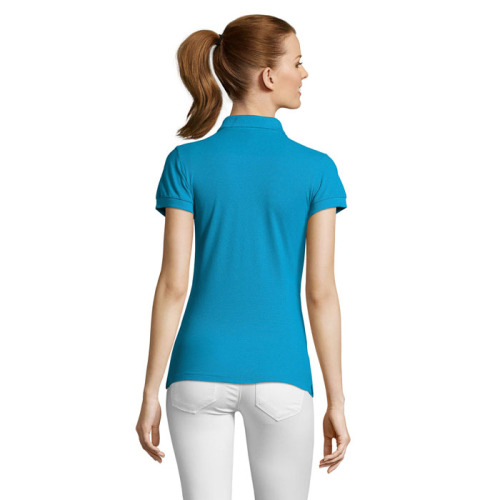 PASSION Damskie POLO 170g Aqua S11338-AQ-S (1)