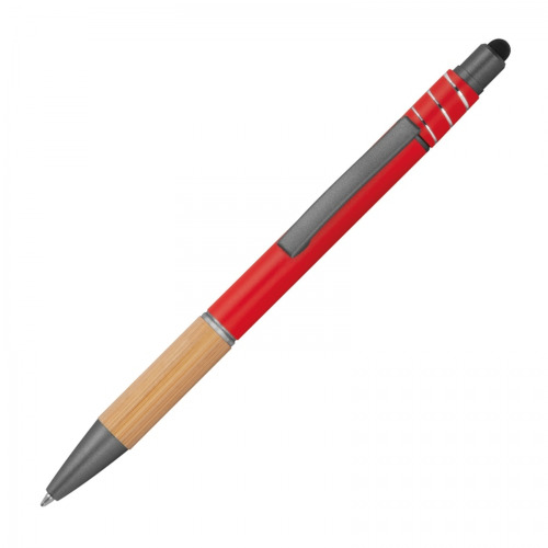 Długopis aluminiowy antystres touch pen MANUELA Czerwony 1387605 