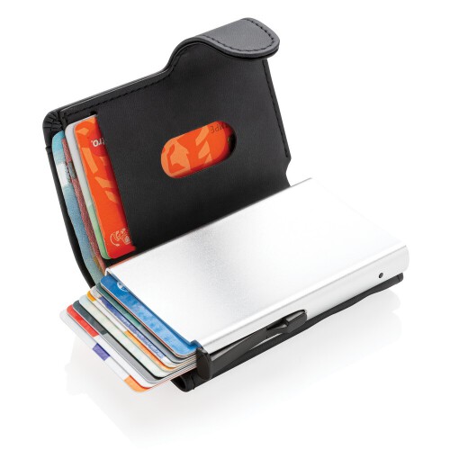 Etui na karty kredytowe, portfel, ochrona RFID czarny P850.341 (1)