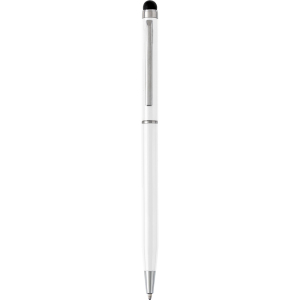 Długopis, touch pen biały