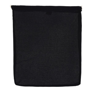 Bawełniana torba wielokrotnego użytku na żywność OEKO-TEX® 40x45cm Czarny