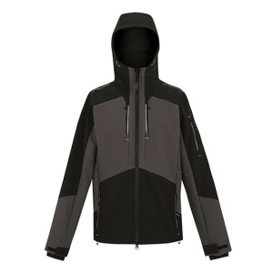 Kurtka Męska Softshell 3-warstwowa - Slate Grey & Black