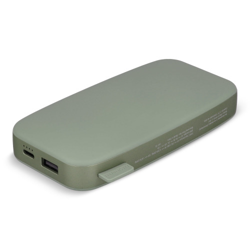 2PB12100 | Fresh 'n Rebel Powerbank 12000 mAh USB-C Szybkie ładowanie 20W Dried Green LT49402-N0049 