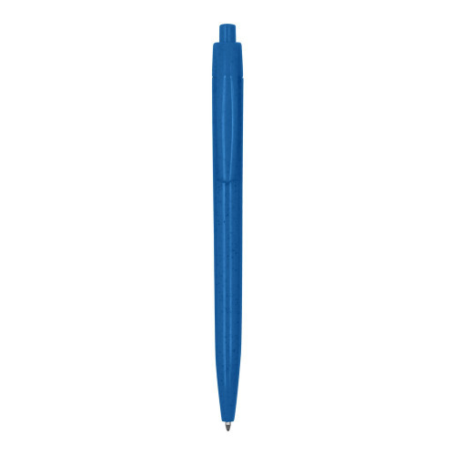 Długopis z włókien słomy pszenicznej niebieski V1979-11 (4)