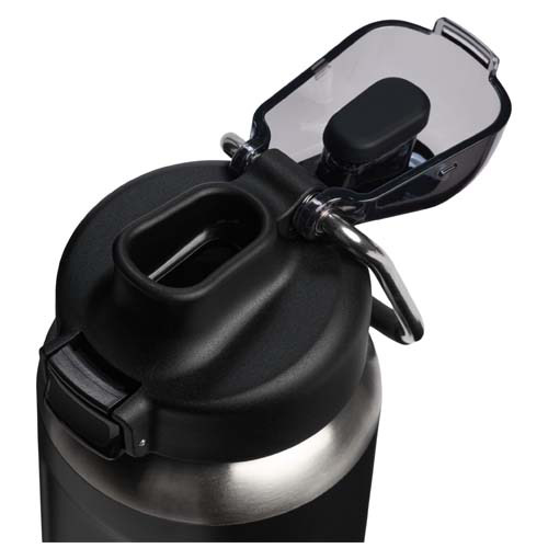 Termoizolowany bidon na wodę Stanley Classic Wellspring 710 ml wykonany z recyklingowanej stali nierdzewnej Czarny 10098090 (3)
