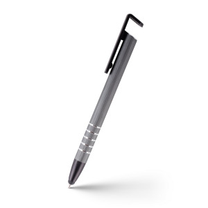 Długopis, touch pen, stojak na telefon | Erran Szary