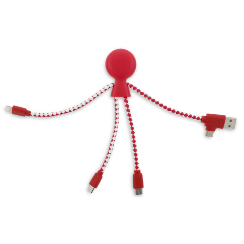2081 | Xoopar Mr. Bio Charging cable Czerwony LT41004-N0021 (7)