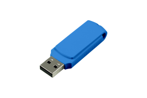 Pendrive 32GB obrotowy Niebieski