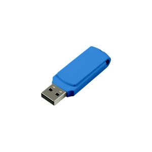 Pendrive 32GB obrotowy Niebieski
