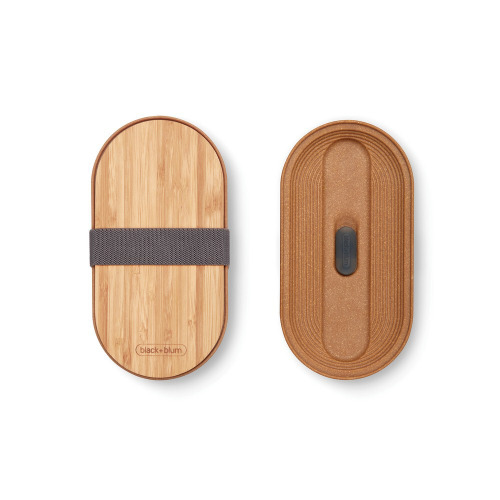 Lunchbox, pudełko śniadaniowe Black+Blum Double Bento Grey P439.2002 (9)