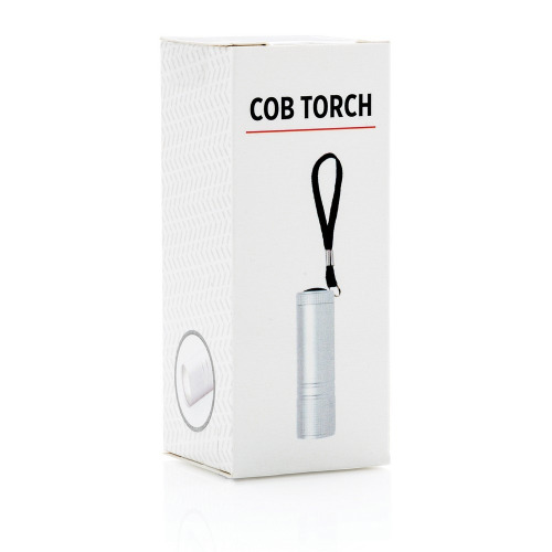 Latarka COB Srebrny P513.822 (7)