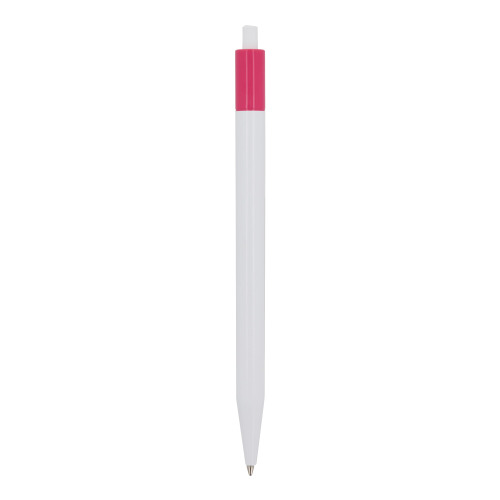 Długopis Kuma w mocnym kolorze Biały / różowy LT87877-N0176 (2)
