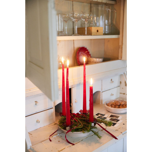 Talerz DAGNY mały, bordowy Bordowy 5018504- (3)