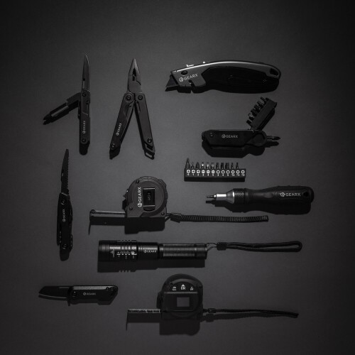 Wielofunkcyjne narzędzie rowerowe Gear X czarny P221.241 (12)