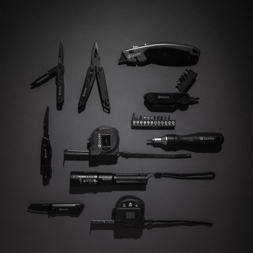 Wielofunkcyjne narzędzie rowerowe Gear X czarny P221.241 (12)