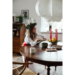 SŁOIK ELLEN ŻOŁĄDŹ Z POKRYWKĄ, ZIELONY