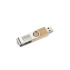 Pamięć USB TWISTER-PRO 32 GB 3.0 OTG Beżowy 44097-17 (10) thumbnail