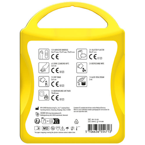 MyKit Zestaw pierwszej pomocy - Podróż Plus Przezroczysty żółty 1Z250806 (4)