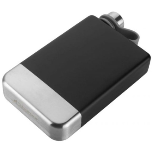 Zestaw piersiówka 266 ml, kieliszki 30 ml i lejek TAHAT Schwarzwolf Czarny F5001200AJ303 (3)