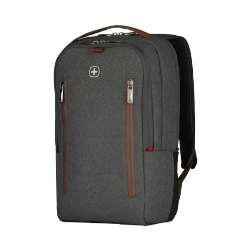 Plecak na laptopa z saszetką Wenger City Style Upgrade 16'' Szary W606489 (3)