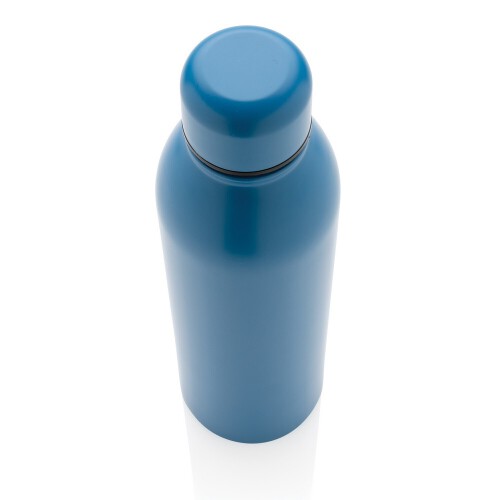 Próżniowa butelka sportowa 500 ml, stal nierdzewna z recyklingu blue P433.045 (1)