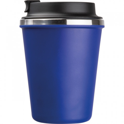 Kubek termiczny 350 ml z powłoką z recyklingu METODY Niebieski 8496204 (4)