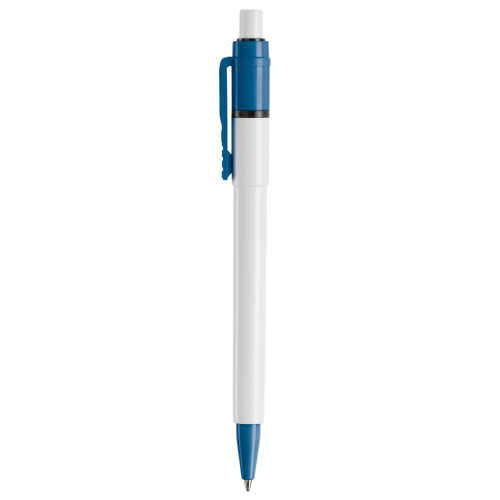Długopis Baron Colour nieprzezroczysty Biały / jasnoniebieski LT80900-N0112 (3)
