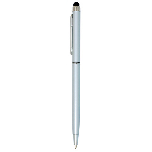 Plastikowy długopis z touchpenem / Bric Srebrny IP13140390 (8)