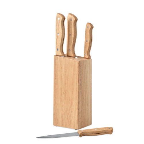 5-częściowy zestaw noży drewna MO6308-40 (2)