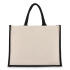 Jutowo-bawełniana torba na ramię OEKO-TEX® 42,5 x 19 x 32 cm 320 g/m² Czarny LT95373-N0002 (2) thumbnail