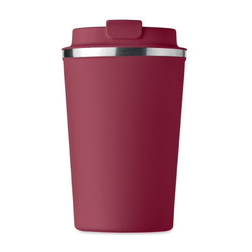 Dwuścienny kubek 350 ml Burgund MO6276-02 (1)