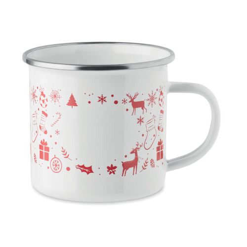 Świąteczny kubek 300ml Bialy CX1595-06 (1)