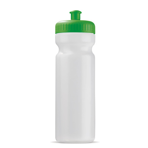 Bidon sportowy BIO 750ml Transparentny / zielony LT98860-N0431 