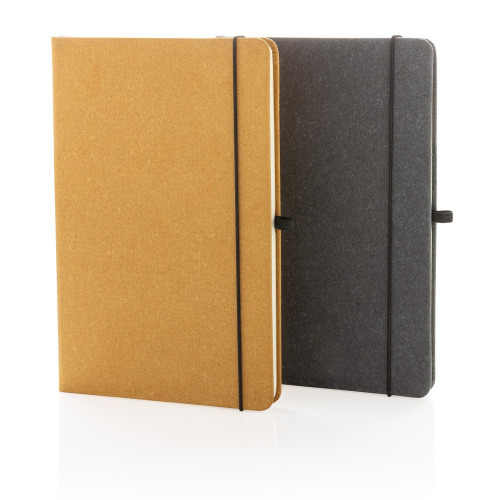 Notatnik A5, skórzana okładka Szary P774.202 (7)